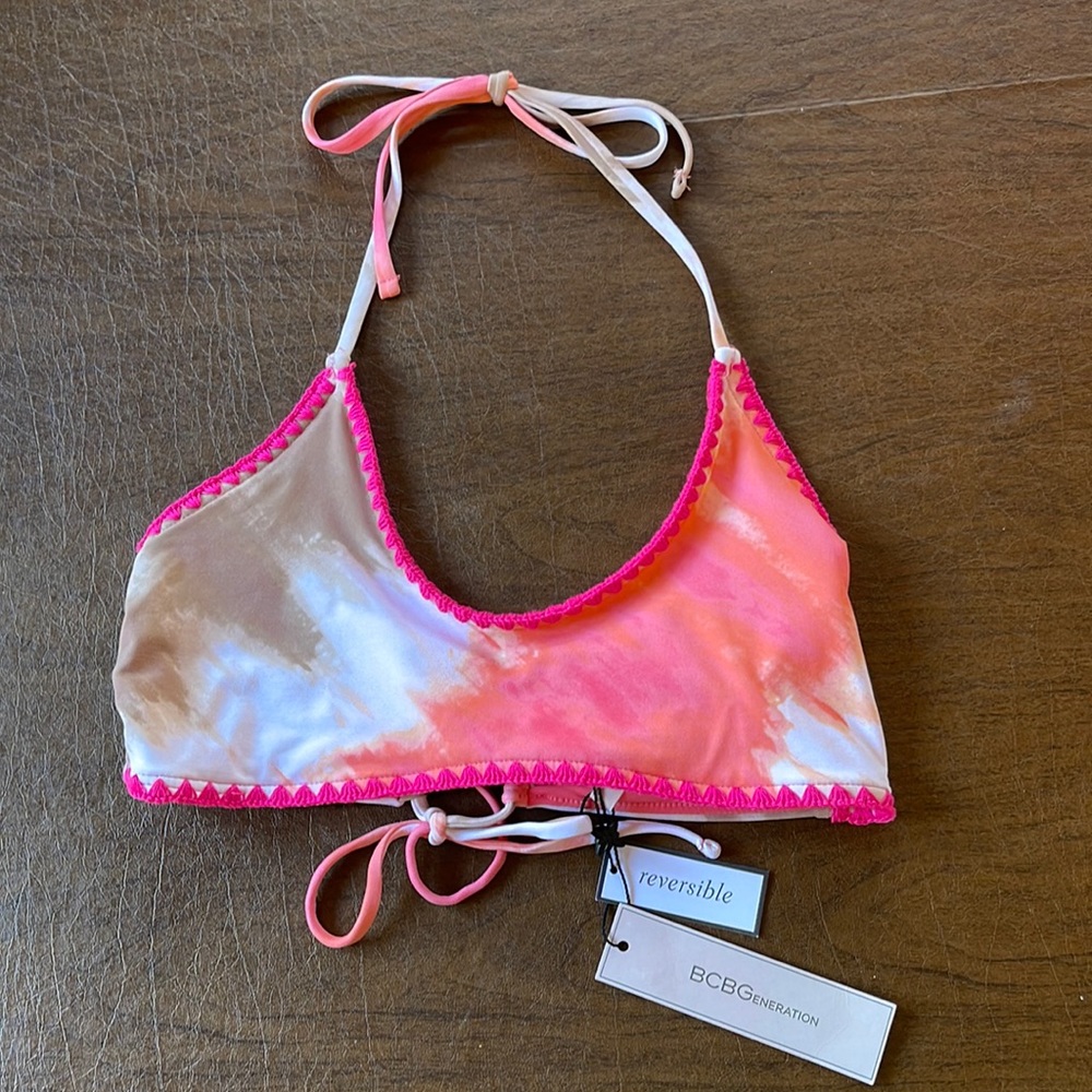 BCBGeneration bikini top NWT